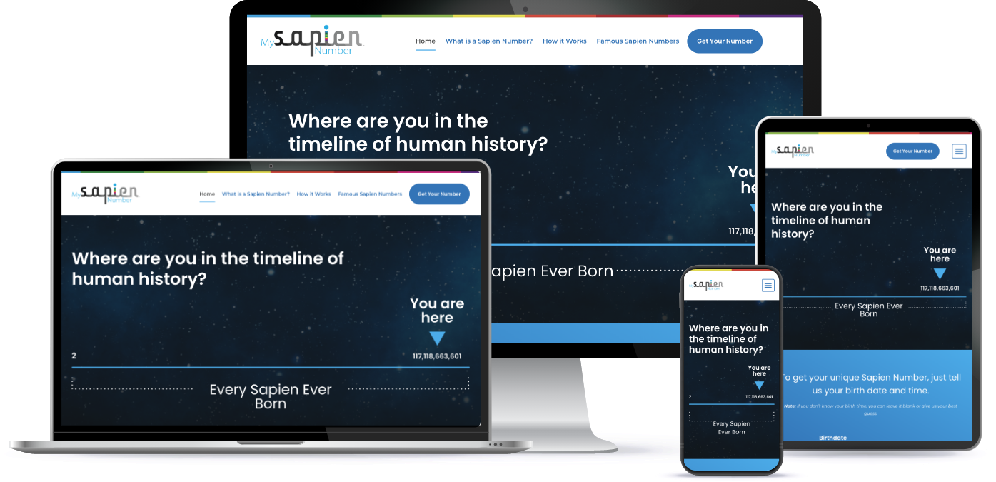 My Sapian Number responsive websites